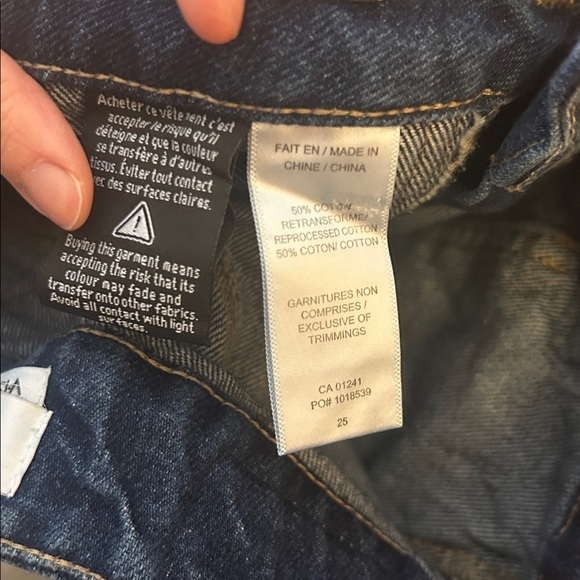 Twik Classic Dark Blue Wide Leg Jeans - Picture 9 of 9